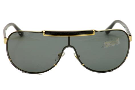 Versace Men's VE2140 2140 Shield Sunglasses 